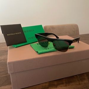 Bottega Veneta Black Sunglasses